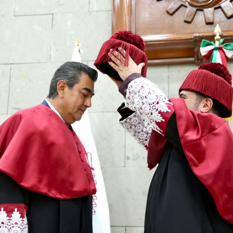 Recibe Sergio Salomón Céspedes Peregrina Doctorado Honoris Causa por parte del Instituto Politécnico Nacional